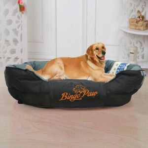 עמיד למים מיטת כלב גדולה ספה אורטופדית מיטת חיות מחמד ממולאת כרית מלונה ענקית