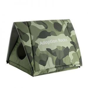 bambam45 חיות מחמד PETKIT אוהל חתול לחיות מחמד עמיד למים אוקספורד קן מיטה רכה גן בית מערה נשלפת