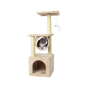 bambam45 חיות מחמד מגדל גירוד עץ חתול פוסט דירה בית מחמד מגרד ריהוט מיטה חדש