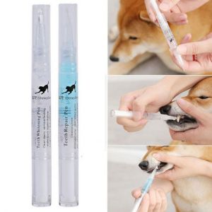 חיות מחמד ניקוי שיני כלב הלבנת עט ניקוי שיניים עט כלבים חתולים צמחים טבעיים כלי מסיר אבנית מתאים לכל חיות המחמד